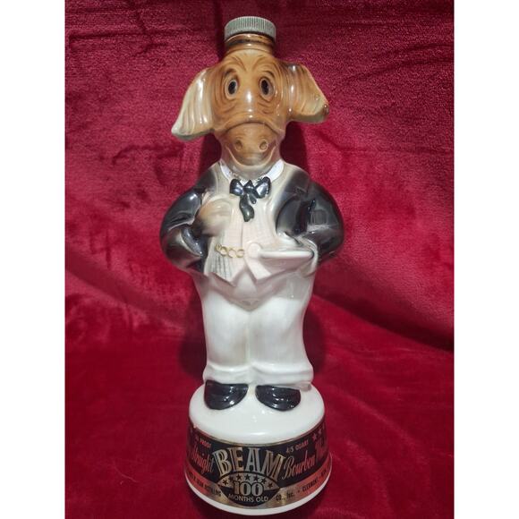 Jim Beam Democratic Donkey Decanter- Regal China 1960- 100 Month Whiskey Bottle - Picture 1 of 11